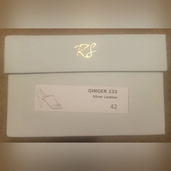 Rachel Simpson Ginger Silver Shoes - Picture 4 of 5